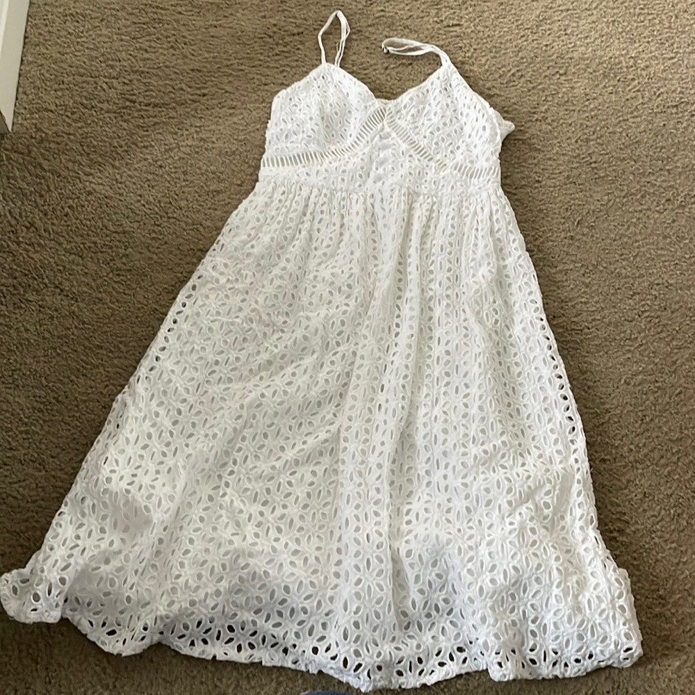 White tank dress